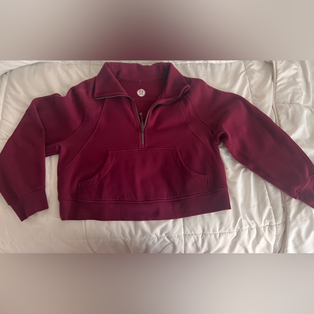 Lululemon Scuba Oversized Funnel-Neck Half Zip